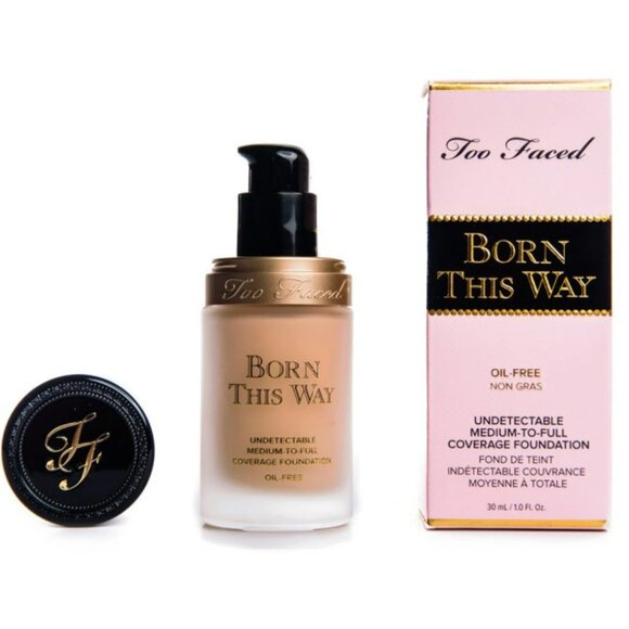 TOO FACED Born This Way Flawless Coverage Natural Finish* Foundation ~ NUDE NIB - Picture 5 of 16